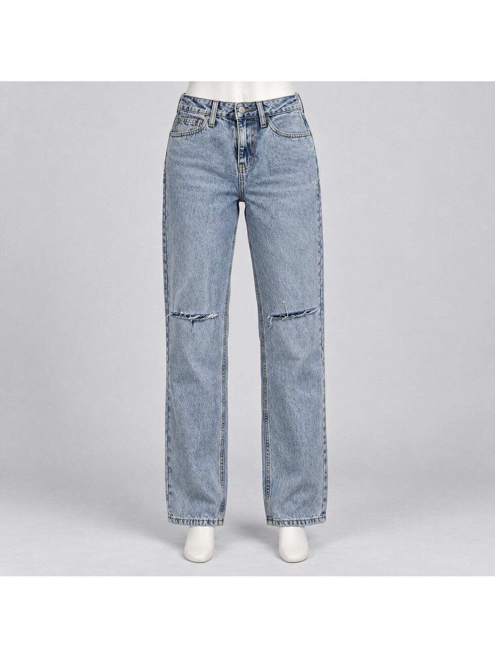 Princess Polly NWT Arlington Straight Leg Denim Women’s Jeans Light Wash US SZ 2
